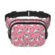 thumbnail image 1 of Balery Cute Cartoon Zebra Mochila Cinturón para Mujeres y Hombres, Bolsa de Cintura Impermeable de Doble Capa con Correa, 1 of 9