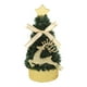 thumbnail image 5 of Mini árbol artificial de Navidad 13cm | Decoración de mesa de Invierno de Plástico Verde | Adorable decoración navideña de dibujos animados con bayas y eucaliptos | Acento de escritorio pequeño, 5 of 6