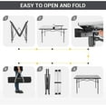 thumbnail image 2 of KingCamp Collapsible Metal Grill Camping Table, Foldable, Portable, Silver, Size B, Unisex, 2 of 12