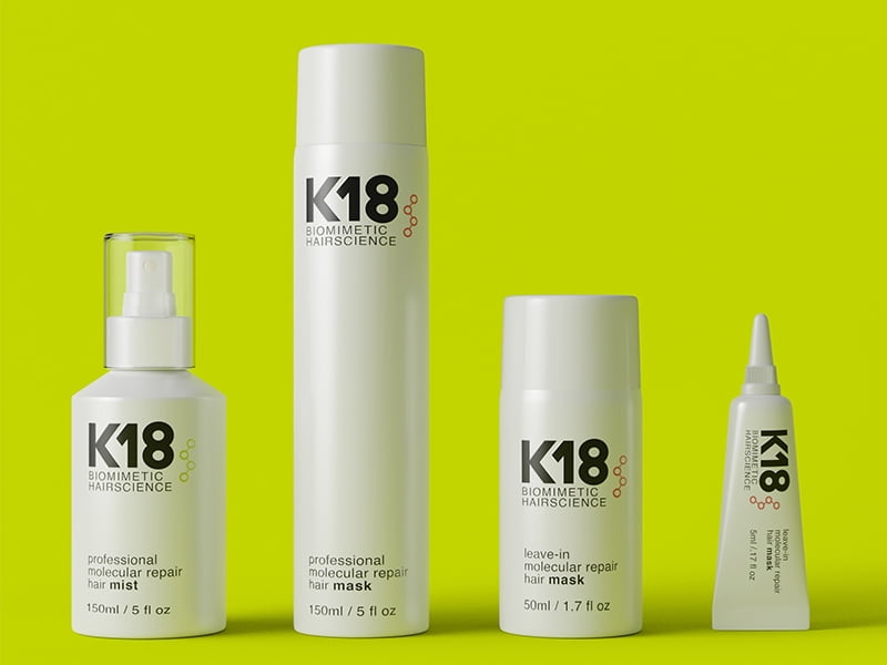 K-18 Professional Molecular Repair set of four