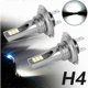 thumbnail image 2 of 2 Pack H4 LED Car Headlight Bulbs - 110W/1200LM/IP68 Waterproof, Fog Lights, White Light 6000-6500K, 2 of 5