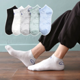 thumbnail image 1 of Venta al por mayor de calcetines para hombre, calcetines cortos estilo otoño primavera, calcetines de moda coreanos de corte bajo para estudiantes, zapatillas tobilleras finas, 1 of 5