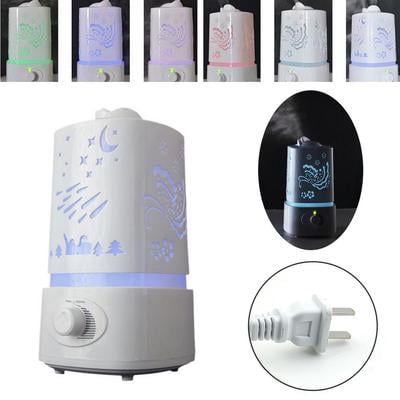 Warm Mist Humidifier,Humidifier for Bedrooms, Baby, Kids Rooms, 0.4 Gallon, Auto Shut-Off, Filter-Free, 24 Hrs of Moisturized Air, use with VapoSteam for Medicated Steam, Model V745A
