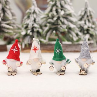 Karymi Grinch Christmas Decorations 16PCS Christmas Tree Ornament