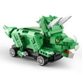 thumbnail image 3 of CaDA® The Dinosaur World series Triceratops Programmable Remote Control Building Block Toy C59002W Building Toy for Kids (317 Pieces), 3 of 15