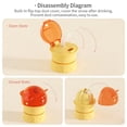 thumbnail image 4 of Kids Water Bottle Conversion Cap, Spill-Proof Portable Sippy Spout Lid with Straw, 4 of 6