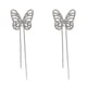 thumbnail image 2 of Pendientes de borlas largas exageradas con diamantes de imitación, elegantes, ligeros, de lujo, de estilo retro europeo y americano, de gran sentido, joyería para las orejas, 2 of 5