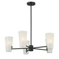 thumbnail image 5 of Chandelier in Matte Black, 5 of 7