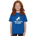 thumbnail image 4 of I Dont Believe in Humans Unicorn Girls Kids T Shirt Tees Teen Brisco Brands X, 4 of 6