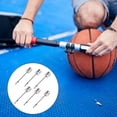 thumbnail image 5 of Sportteer Pump Needle Air Needle Ball Pump Needles Easy to Pierce Polished Unbreakable Inflation Stainless Steel for Basketball Football, 5 of 9