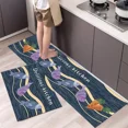 thumbnail image 3 of Alfombra de cocina de estilo nacional bohemio americano, alfombra lavable para entrada de casa, alfombra para dormitorio, alfombra para sala de estar, 3 of 5