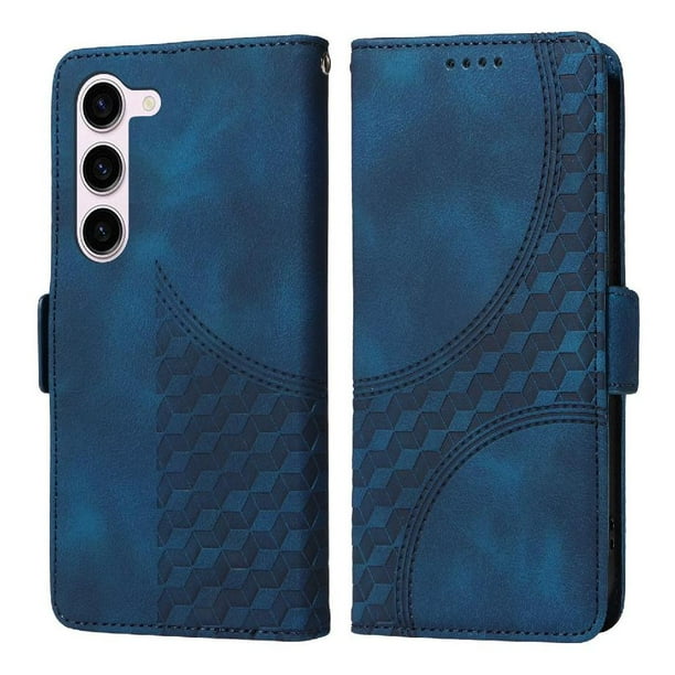 Funda GANGXUN para Samsung Galaxy S23 con diseño acolchado elegante, cuero PU, protección total y ajuste preciso