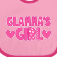 thumbnail image 4 of Inktastic Glamma's Girl Girls Baby Bib, 4 of 4