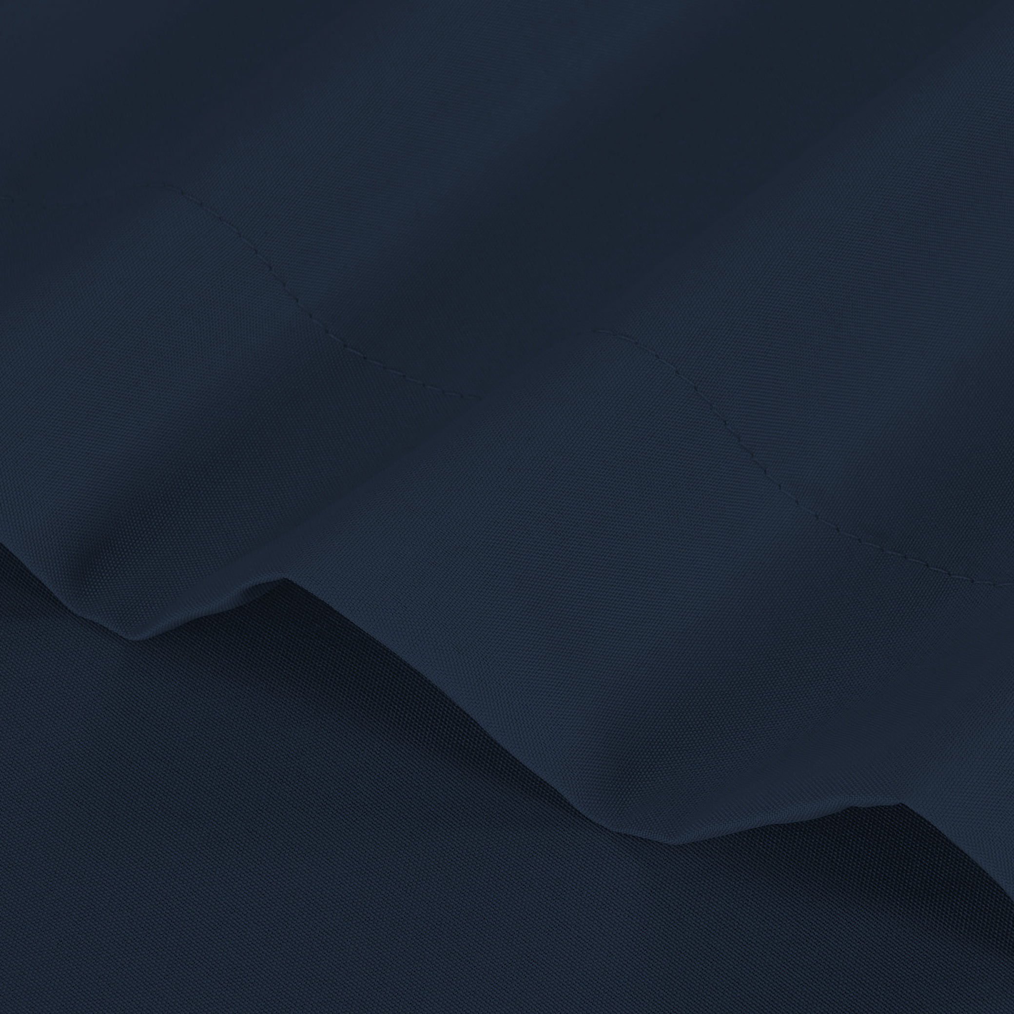 Mainstays Basic Value Microfiber Bed Sheet Set, Navy Blue, Twin, 3 Piece