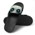 thumbnail image 4 of GZHJMY Stylish Slides for Women Men, Panda with a hacker theme Soft Flexible Slip-on Sandals Slippers, 4 of 7