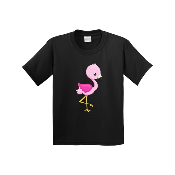 Inktastic Cute Pink Baby Flamingo Youth T-Shirt