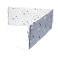 thumbnail image 2 of Forro De Cuna Para Bebé, Almohadilla Acolchada Para Cuna De Bebé, Protector De Cuna Para Niños Y Niñas, Color Y Azul Con Estrellas, 2 of 8