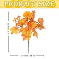 thumbnail image 3 of SeekLGT Fall Decor Fall Decorations For Home Artificial Flowers Fake Plants Halloween Decorations Fall Stems Autumn Decor Branches, 1 pc, 3 of 5
