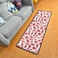 thumbnail image 3 of Dreamtimes Valentine Sweets Reddish Hallway Runner Rug 2'x6' Kitchen Rug with Rubber Backing Pink Heart Sweets Heart Non Slip Entryway Rug Runner Soft Area Rug for Hallway Bedroom Kitchen, 3 of 6