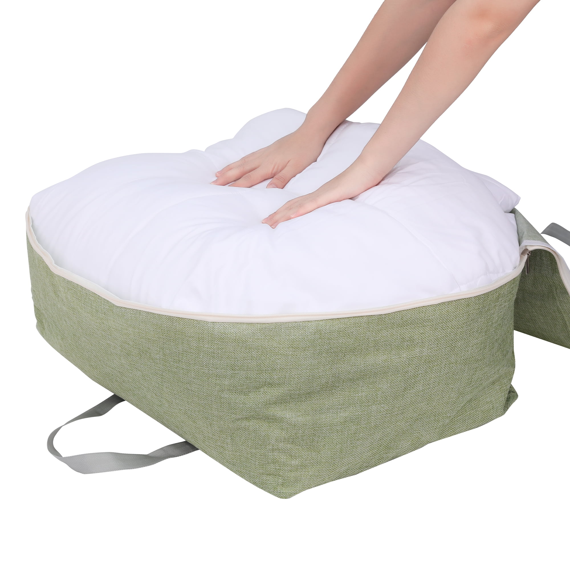 Unique Bargains 1 Pack Clothes Storage Bags Moving Bags Green 23*9*14.5in