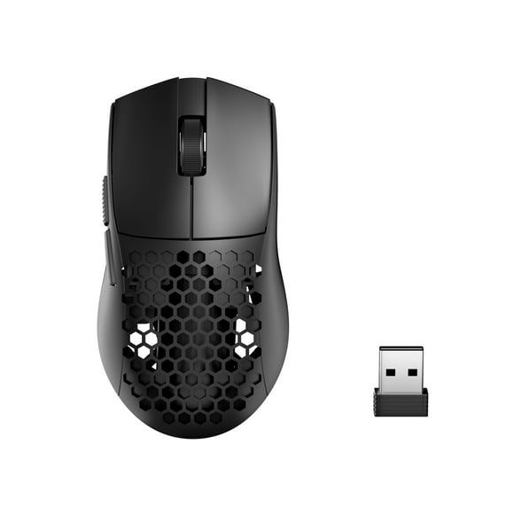 Mouse Gamer Redragon M725 Inalámbrico con Diseño Panal 49g 8000 DPI