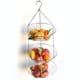 thumbnail image 4 of Cesta Colgante de Metal WEISSMXG 3 Niveles Ajustable Cromado, 4 of 5