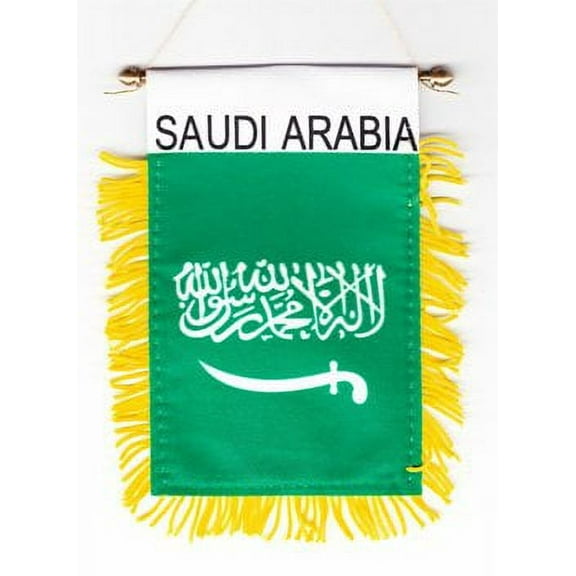 Saudi Arabia Window Hanging Flag