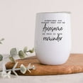 thumbnail image 3 of Koyal Wholesale Funny You're Awesome So This Is Your Reminder Wine Tumbler with Lid Stainless Steel Insulated, 3 of 5