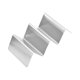 thumbnail image 2 of Taco Holder Rack 430 Stainless Steel | Versatile 1-Slot Pancake Taco Stand | Durable Easy-Clean Dishwasher Safe | Space-Saving Serving Tray | Ideal for Parties, Kitchen Organizer, Silver, 2 of 9