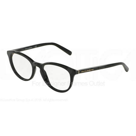 DOLCE & GABBANA Eyeglasses DG 3223 501 Black 49MM