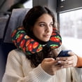 thumbnail image 6 of KLL Tomatoes Pattern Memory Foam Cervical Neck Pillow Versatile U-Shaped Pillows for Home/Office/Camping/Travelling/Soft Washable Cover, 6 of 8