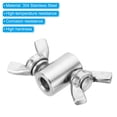 thumbnail image 4 of Unique Bargains 304 Stainless Steel 7mm Hole Wire Rope Clips, 2Pcs Wire Rope Clamp Fasteners Screws, Silver, 4 of 7