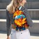 thumbnail image 5 of Easygdp Colorful Paint Print Mochila de Lona Resistente para Laptop, Compatible con Laptops de 15 a 17 pulgadas, Ideal para Escuela, Trabajo y Viajes-Medium, 5 of 5