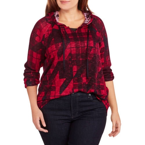 plus size aztec pullover