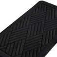 thumbnail image 5 of Memory Foam Bath Rug Black Geometric Pattern, 32 x 20 inches, Soft Absorbent Anti-Slip Backing Bathroom Mat Machine Washable, 5 of 7