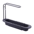 thumbnail image 1 of CNKOO Sink Drain Shelf Sink Drain Shelf Double Layer Detachable Telescopic Towel Bar Draining Rack Kitchen Accessories for Home, 1 of 6