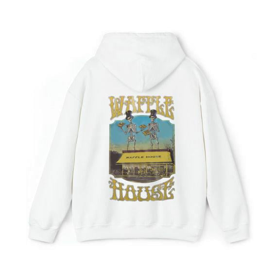 Waffle House Grateful Dead Lot Hoodie Unisex Hoodie for Men and Women up to Size 4XL Walmart