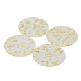 thumbnail image 1 of 1Pcs Acrylic Gold Leaf Tea Thermal Insulation Crafts Coffee, 1 of 6