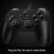 thumbnail image 3 of Controlador de Juego de PC Con Cable, Controlador de Juegos USB GamePad GamePad ABS para laptop, 3 of 7