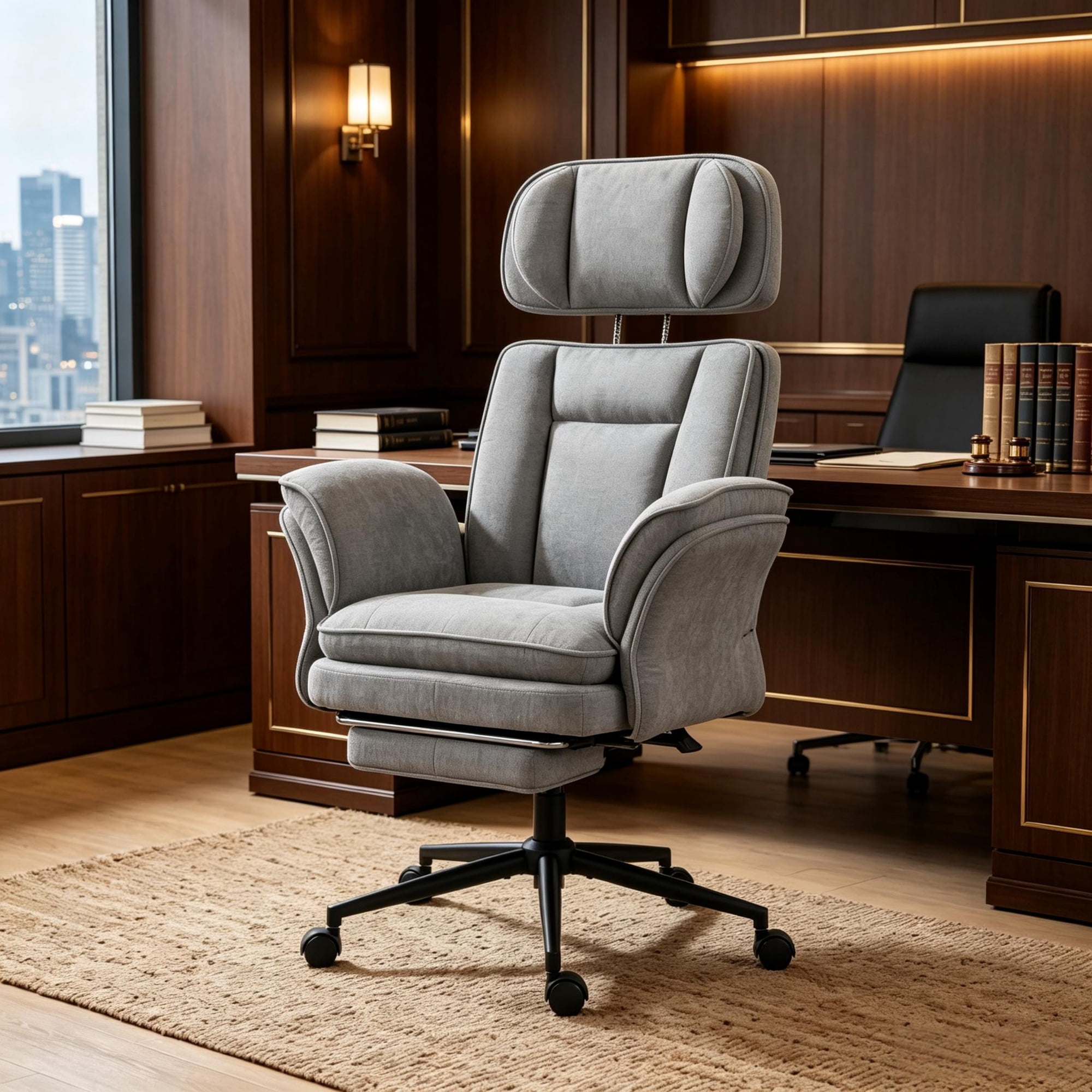 plush executive work chair adjustable product