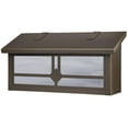 thumbnail image 1 of Americas Finest Lighting AF-32-BZ-WW Raymond Horizontal Mailbox, Wispy White - Architectural Bronze, 1 of 1