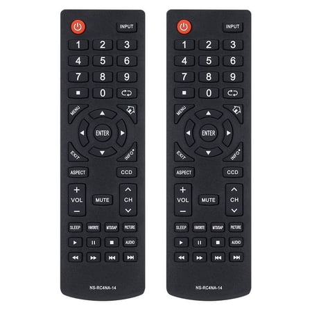 2 packs Universal Remote Control Replacement for Insignia TVs Replacement Remote Control Compatible for Insignia TVs