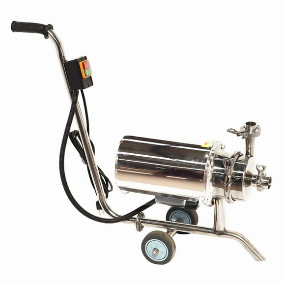 Portable 304 Food Grade Centrifugal Pump Sanitary Beverage Pump Stainless Steel 3 Ton/h 110V