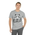 thumbnail image 4 of Men's Funny Cat Shirt: Express Your Love for Cats and Coffee with This Whimsical Cat Dad Shirt, 4 of 5