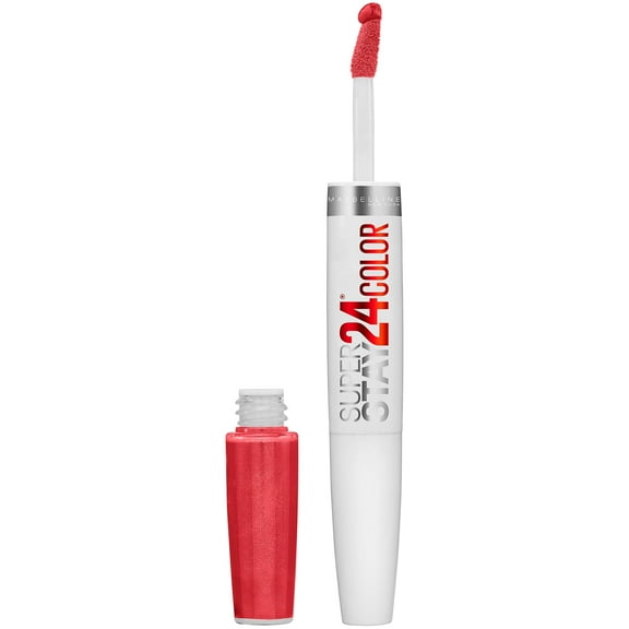 Maybelline SuperStay 24 2-Step Liquid Lipstick, Continuous Coral