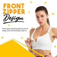 thumbnail image 3 of GrayMUltra Fit Sujetador deportivo a prueba de golpes Cómodo Sujetador deportivo para mujer Apoyo Entrenamiento Yoga, 3 of 5