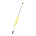 thumbnail image 3 of Bolígrafo de Cuentas Hugo para Suministros de Oficina Dibujo Blanco Amarillo, 3 of 9