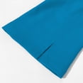 thumbnail image 5 of felwors Women's Elastic Waist 8-Pocket Stretch Jogger Scrub Pants Nurse Work Bottoms with Side Slit Ankle Blue XL, 5 of 5