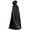 Black, variant on Cloak with Hood Halloween Costume Velvet Cape Witch Vampire Outfits Halloween Costumes for Women Men, Halloween Christmas Cloak Vampire Witch Cape Cosplay Costume