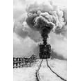 thumbnail image 2 of Dorin Lucian, Sveduneac 17x24 White Modern Wood Framed Museum Art Print Titled - Old Train, 2 of 4